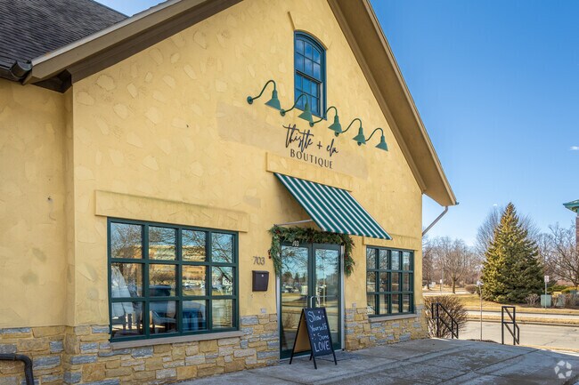 Thistle & Elm sells women's clothing and gifts.