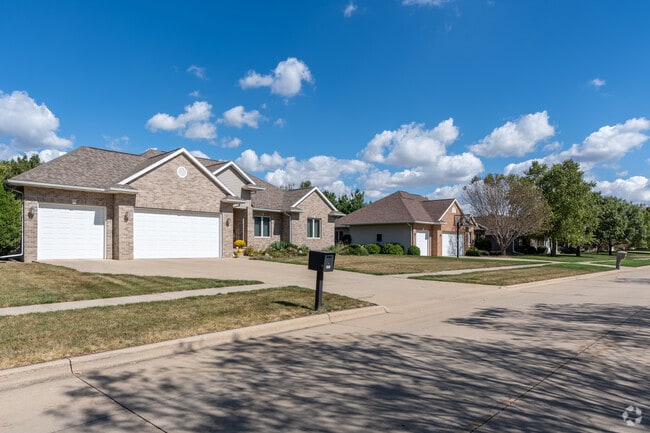 There are also new traditional-style homes in the neighborhood as well.