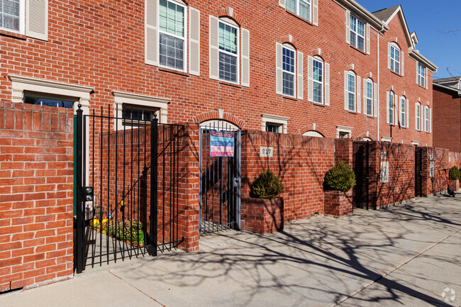 Living options in Webster Station range from loft-style studios to three-bedroom townhouses.