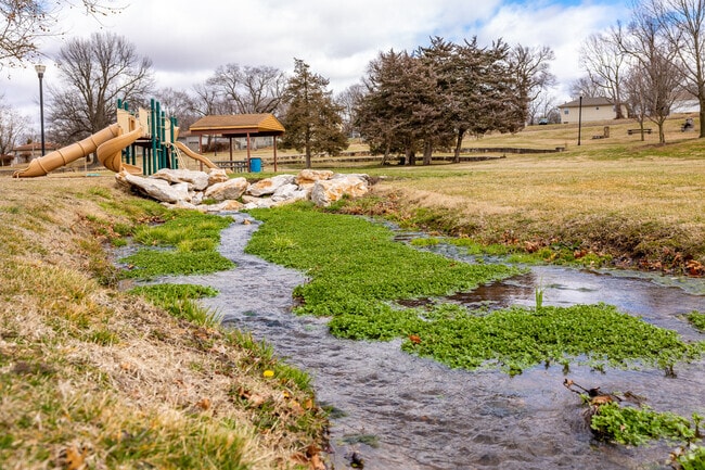 Water flows from the spring at Silver Springs Park