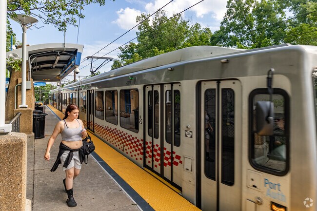 Catch the T at Boggs Station in Beltzhoover.