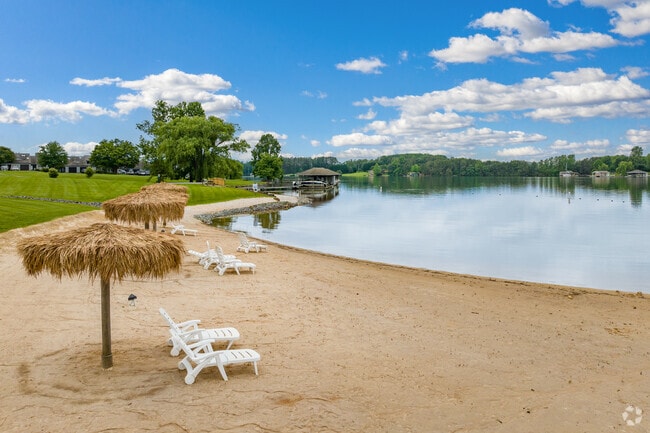 North Shore lakeside retreats feature private docks and shaded lounging areas.