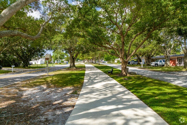 A beautiful walk along the tree shaded path through Kenneth City.
