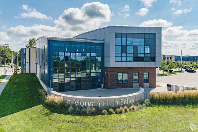 Students from Hingetown can attend the newly remodeled Garrett Morgan High School.