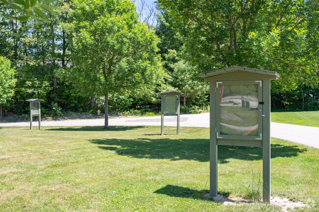 A story walk can be found around the perimeter of the Great Falls Elementary School