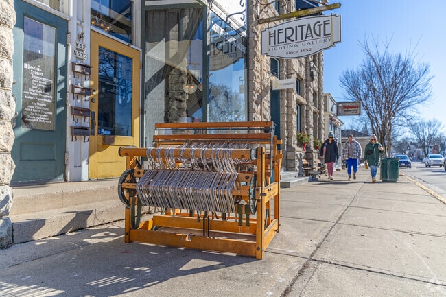 A beautiful antique on display on Washington Ave. in Cedarburg.