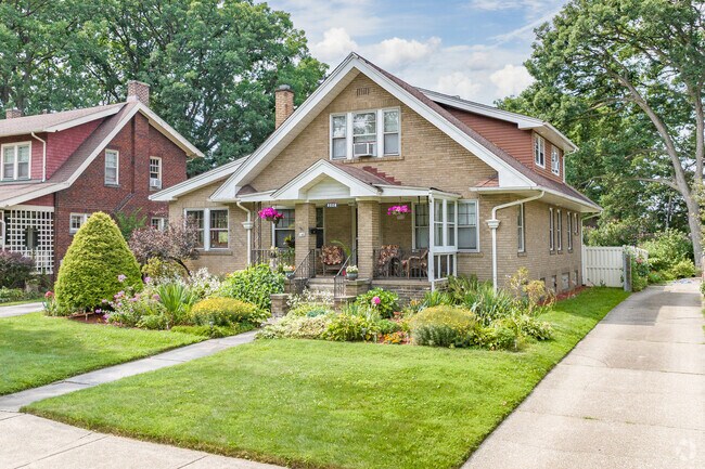Brick bungalows give West Boulevard its warmth and charm.