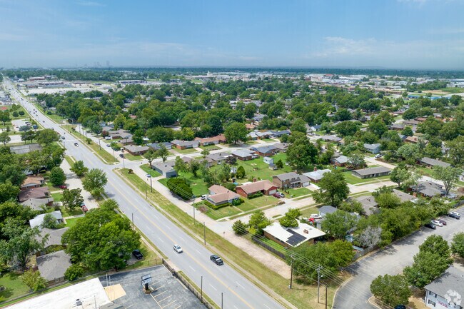 Moeller Heights is located between 21st and 11th street in Tulsa.