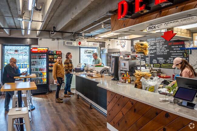 Don't forget to stop by Sandmax in their new location in Belmont for an awesome sandwich.