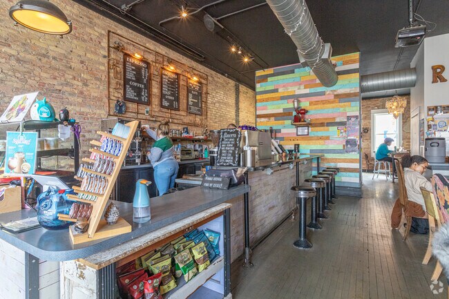 Blue Owl Coffee, located just outside of the Fabulous Acres neighborhood