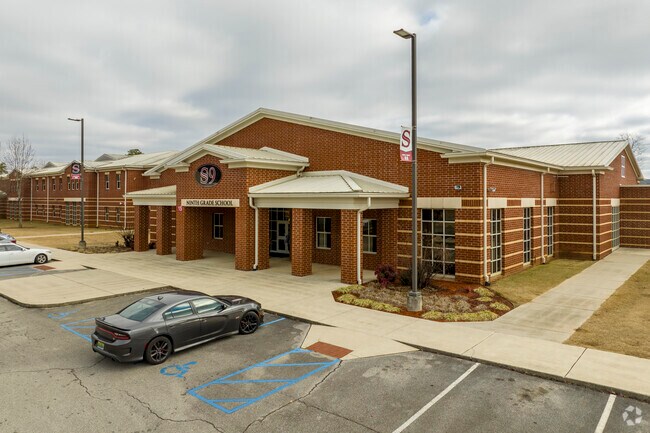 Full campus of Sparkman 9th Grade School in Huntsville Alabama is a public secondary school.