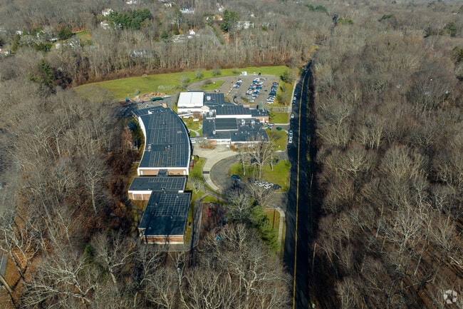 East Elementary School is on a large campus.