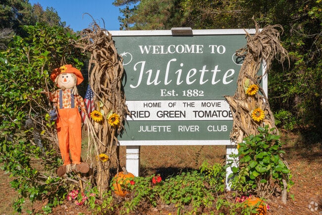 Juliette is best known as the setting for the 1991 film Fried Green Tomatoes.