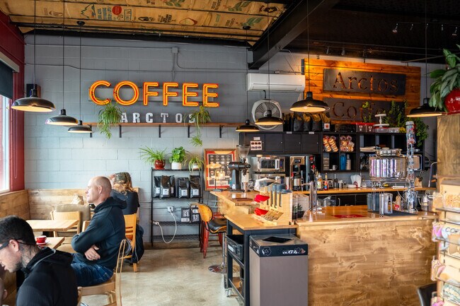 Arctos Coffee is the perfect place for a rainy day.