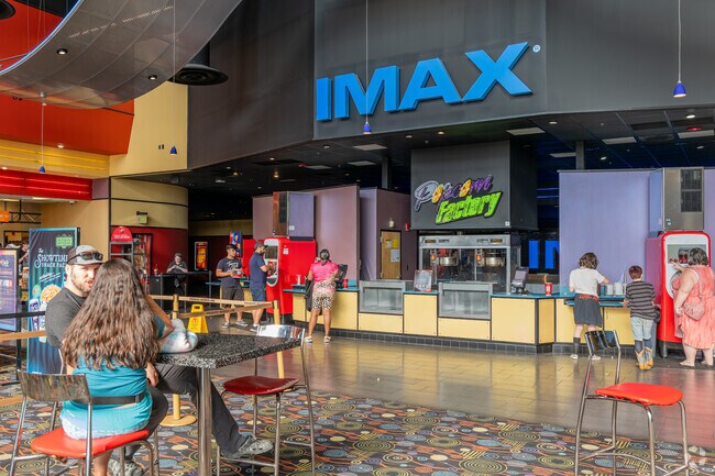 AMC CLASSIC Patriot 13 near Brockland South offers entertainment for locals.