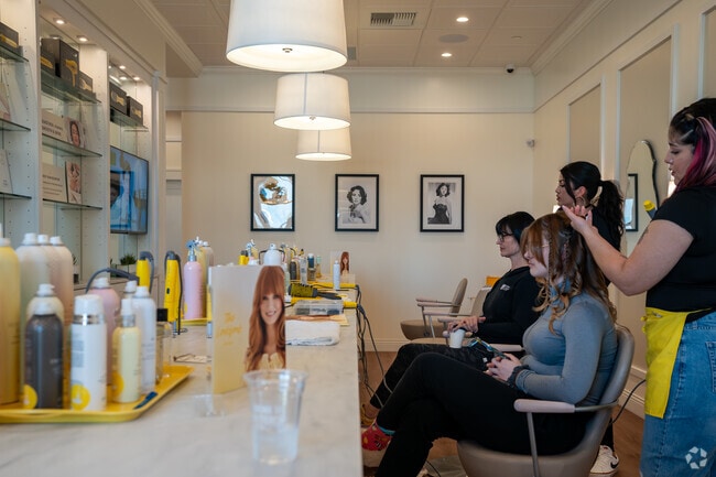 Artisan residents get their hair styled at Drybar.