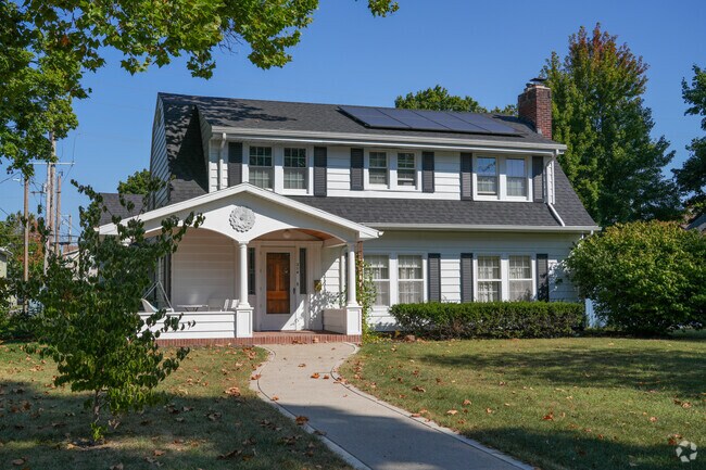 Two-story homes add character to Goshen Downtown Historic District.