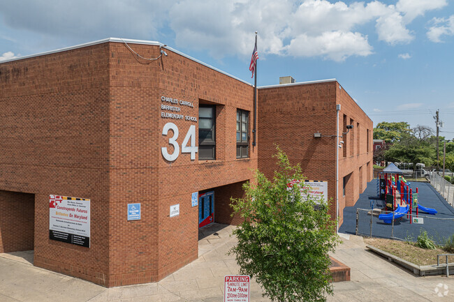 Charles Barrister Elementary School in Baltimore excels in academic achievements.
