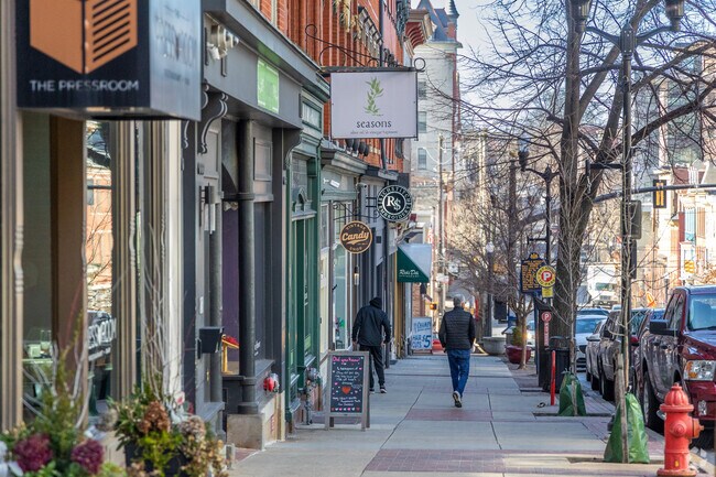 Support any of the local businesses in Downtown Lancaster, adjacent to Cabbage Hill.