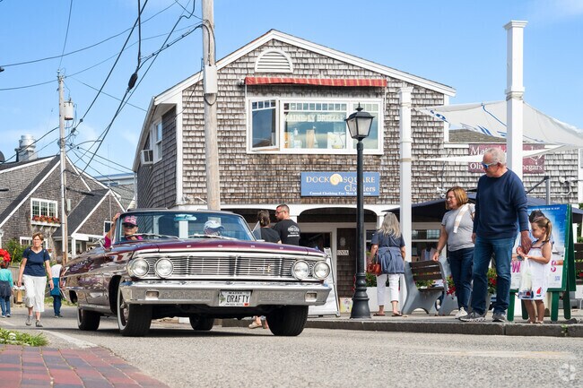 At Perkins Cove in Ogunquit, patron bring their classic treasures in the summer.
