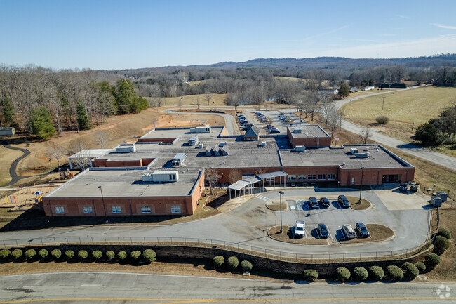 Back of Tigerville Elementary School