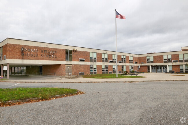 Bellamy Middle school is the option for children in Fairview.