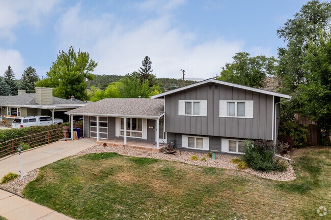 Large Split level homes decorate the streets in West Rapid City.