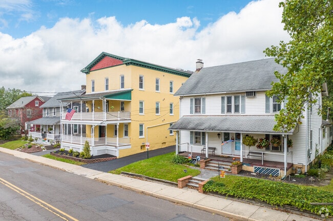 Early 1800s duplexes provide affordable housing in Milford-Quakertown.