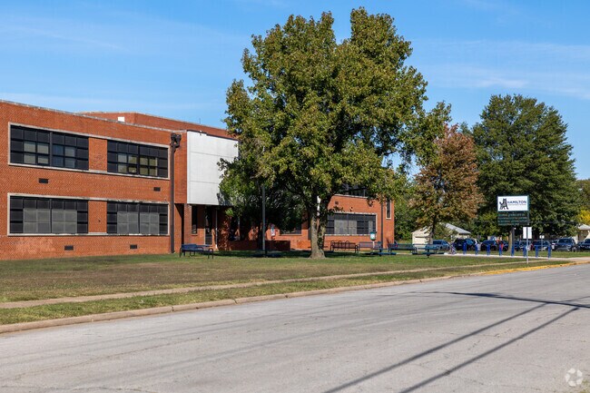 Younger students may attend Hamilton Elementary School.