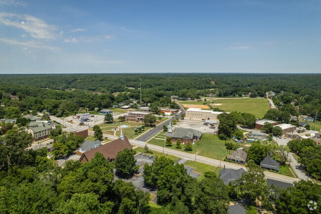 Ware Shoals is a major downtown area near Princeton, SC.