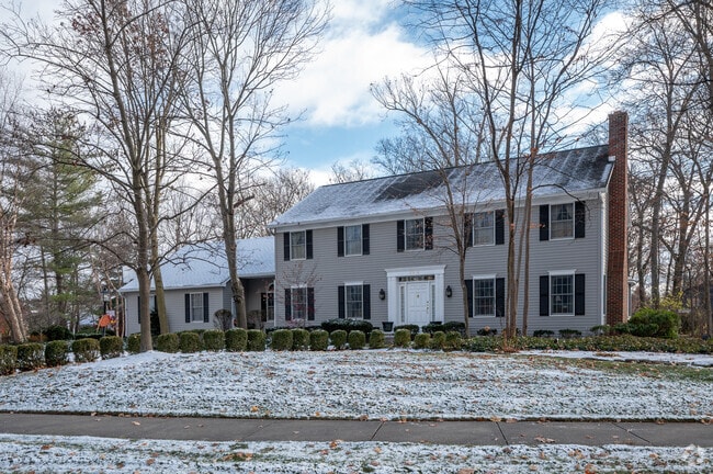 A large Colonial Revival home located in the Village of Buckingham.