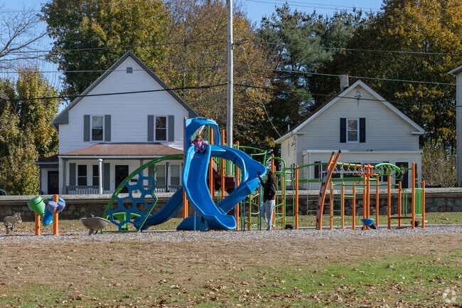 Dunn Park has a playground popular with young Fairmount residents.