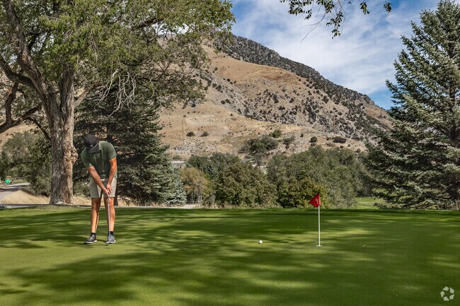 Play golf with views of the mountains at Logan Country Club near Wilson.