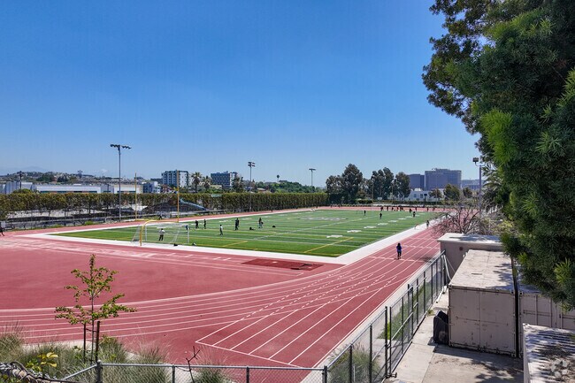 Sal Castro Middle School shares a campus with Belmont High School,