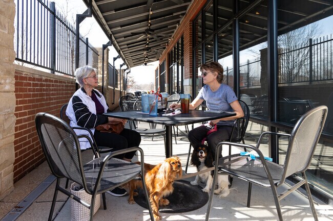 Wildwood Pub and Grill has a dog friendly patio in Grover.