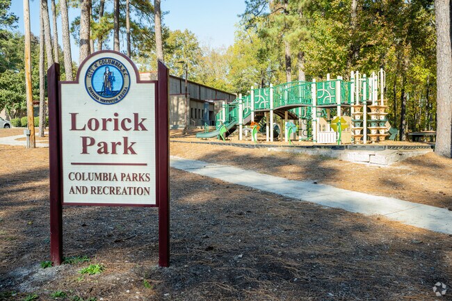 Kids enjoy Lorick Park's playground.