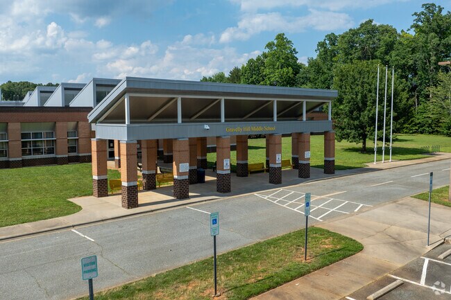 The Gravelly Hill Middle School Grizzlies are a favorite in Elfland, NC.