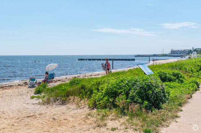 Soak up some sun and relax by the water at Sayville Marina Park.