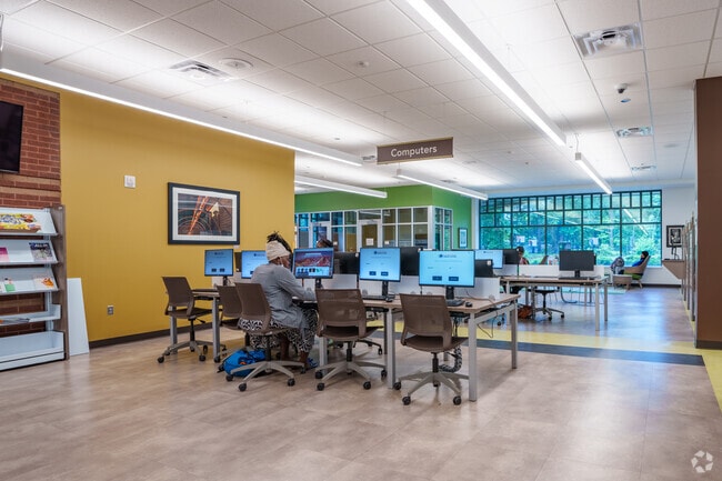 Take advantage of a wealth of resources at the Adams Park Library in Campbellton Road.