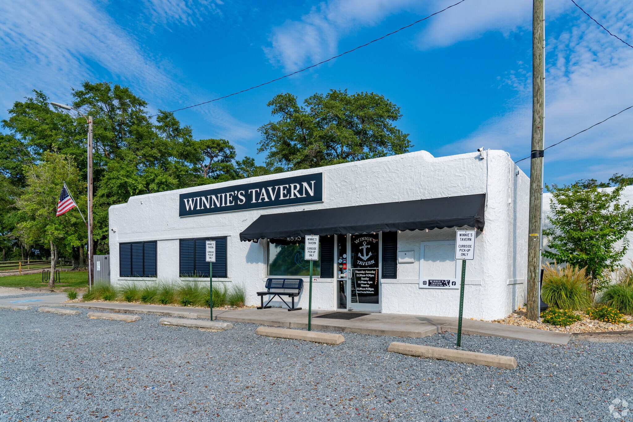 Sunset Park residents can enjoy Winnie's Tavern's famous burgers for lunch or dinner.