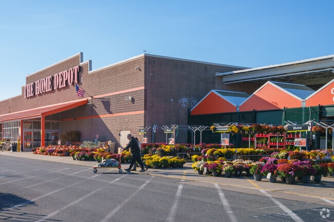 Pick up all the right supplies from Home Depot to enrich your garden in The East End.