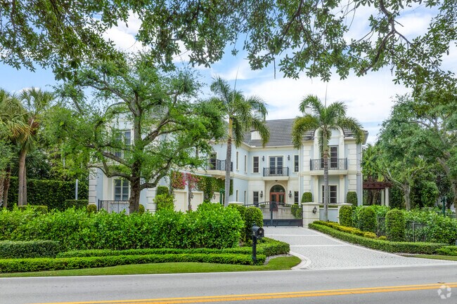 A sprawling, well-manicured estate in the neighborhood of Pennock Point.