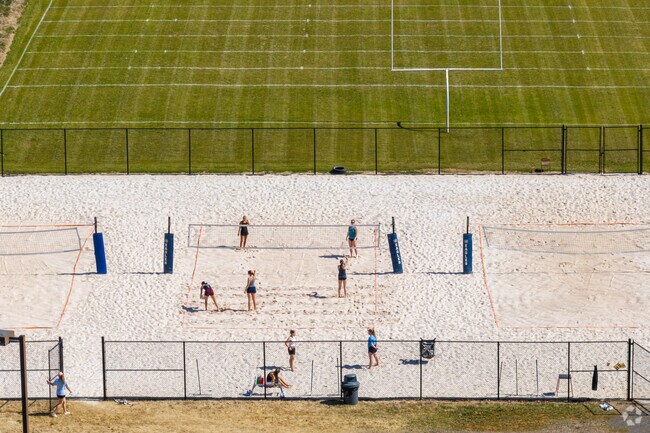Students can enjoy playing Beach Volleyball at Carson Newman University in Jefferson City.