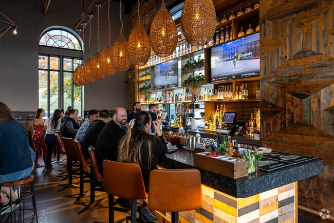 Head down to Hudson Taco and have a drink while overlooking the beautiful Hudson River.