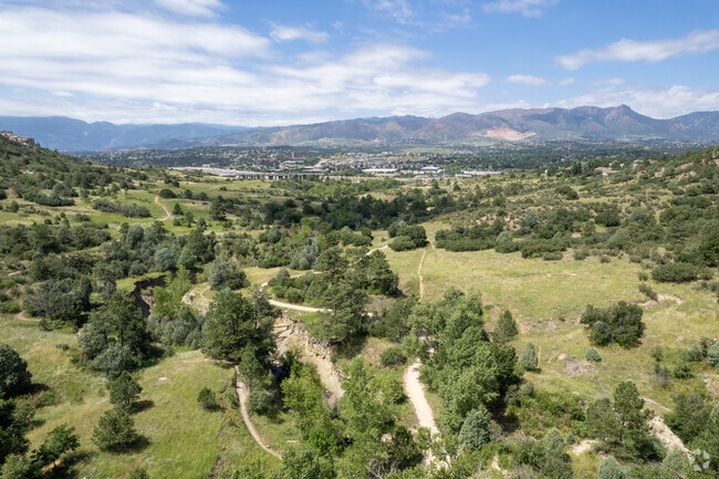 Pulpit Rock neighborhood in Southern Colorado Springs is a great place to live, work, and play.