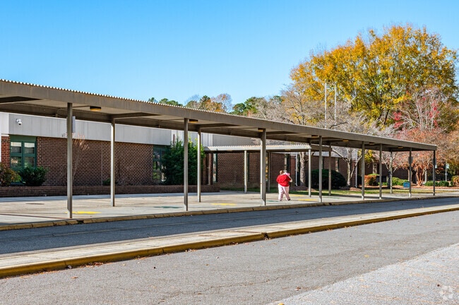 Students are taught a challenging curriculum at Bruton High School.