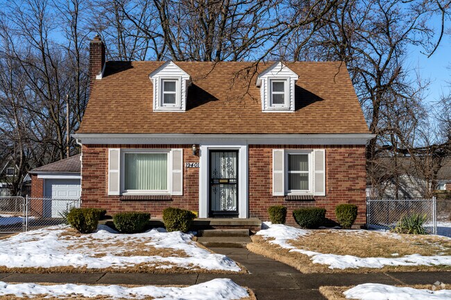 Cozy cottage style homes in Pershing offer room for growing families.