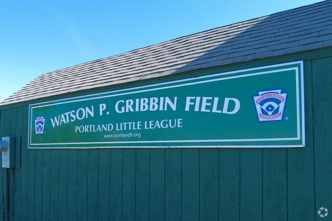 Lyman Moore Middle School houses the Watson Gribben Field for the local little league.