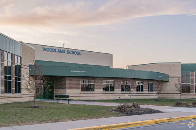 Woodland Elementary School provides education in the Harrison area.
