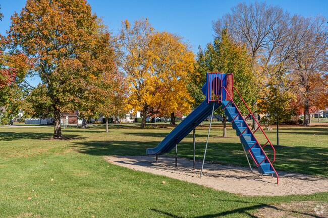 Franklin Township Park in Kirkland features a giant slide for kids.
